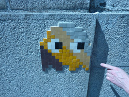 pixel art pacman nantes